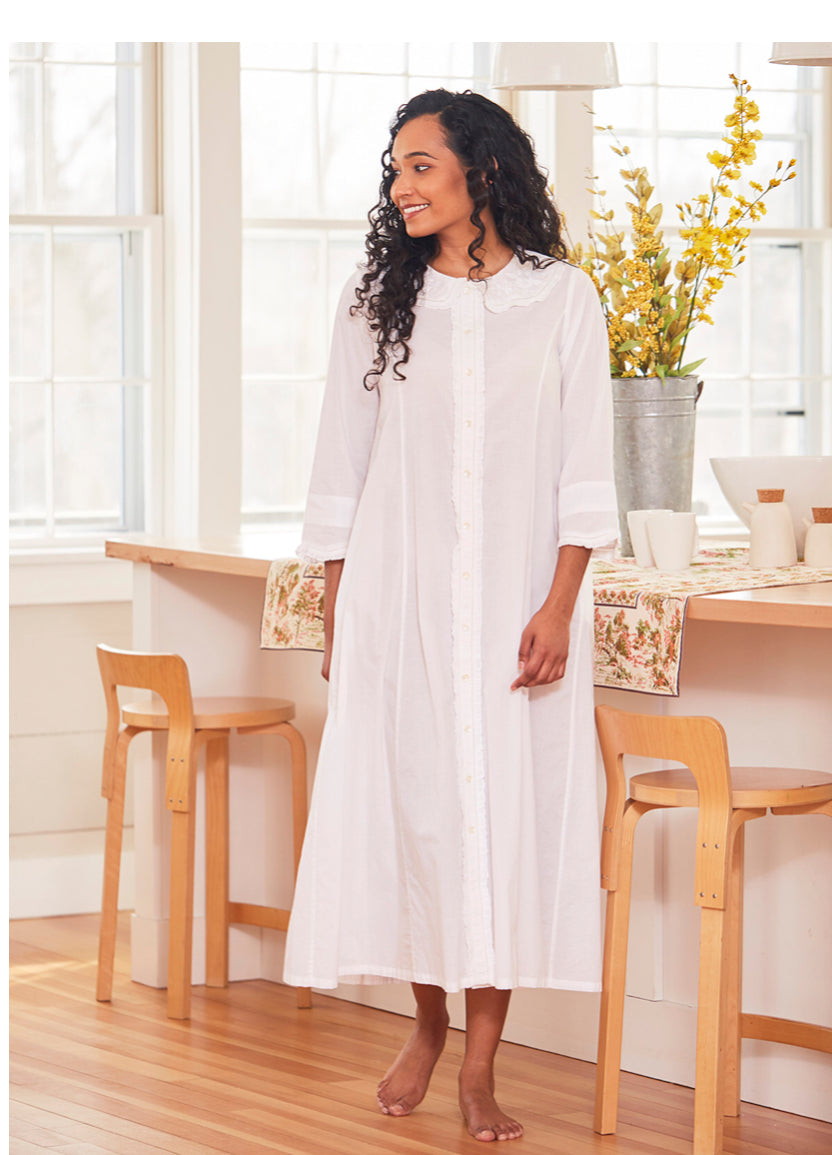 April Cornell • White Georgina Slip/Nightie