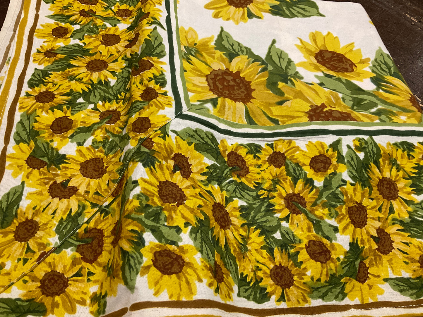 April Cornell Sunflower Valley 60”x 90”