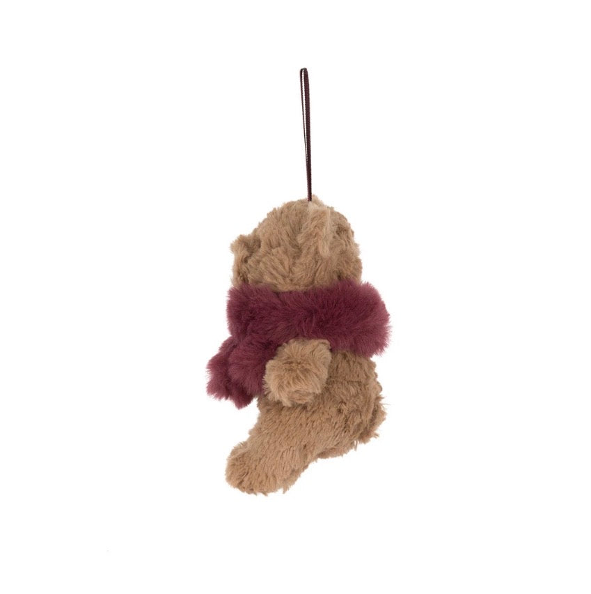JellyCat Bartholemew Bear Winter Warmer Decoration