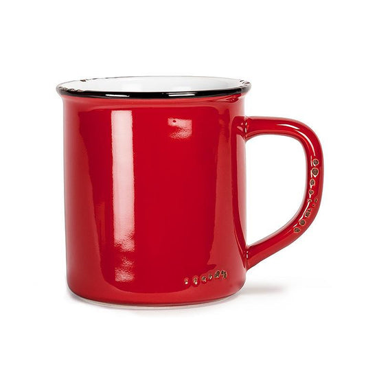 Abbott • Enamel Look Mug (Red)