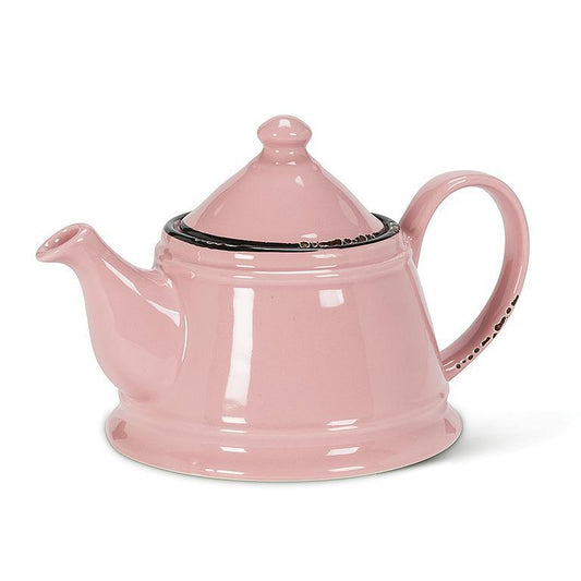 Abbott • Enamel Look Teapot