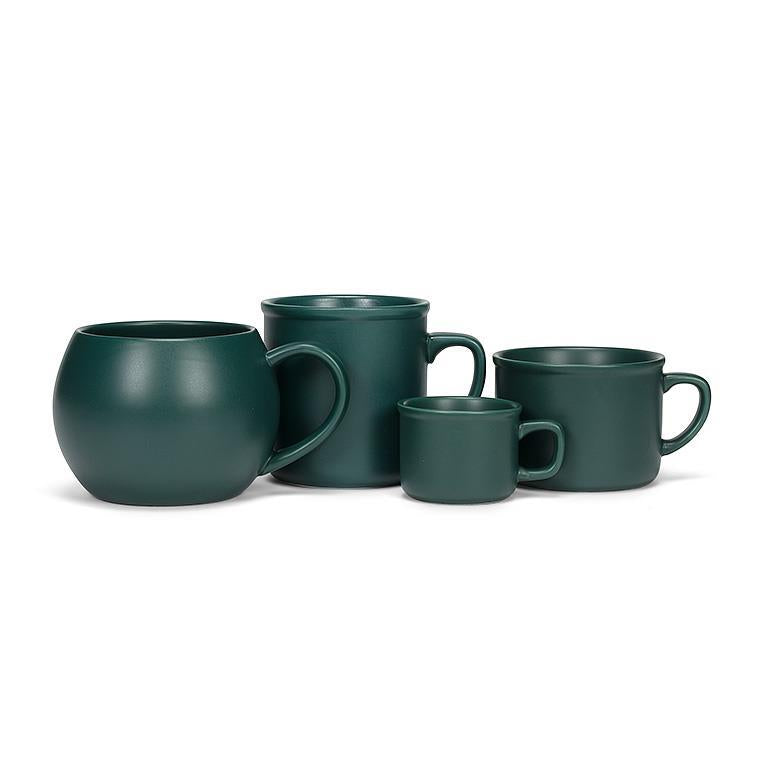 Abbott • Matte Ball Mug (Green)