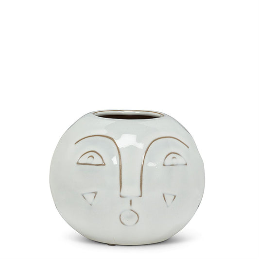 Abbott • Small Modern Face Vase