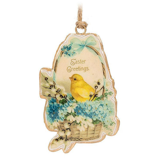 Abbott • Chick in Basket Ornament