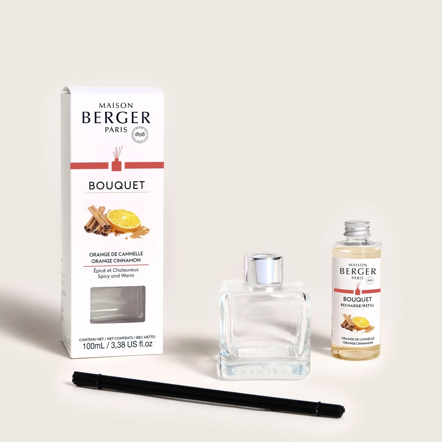 Maison Berger • Orange Cinnamon Reed Diffuser