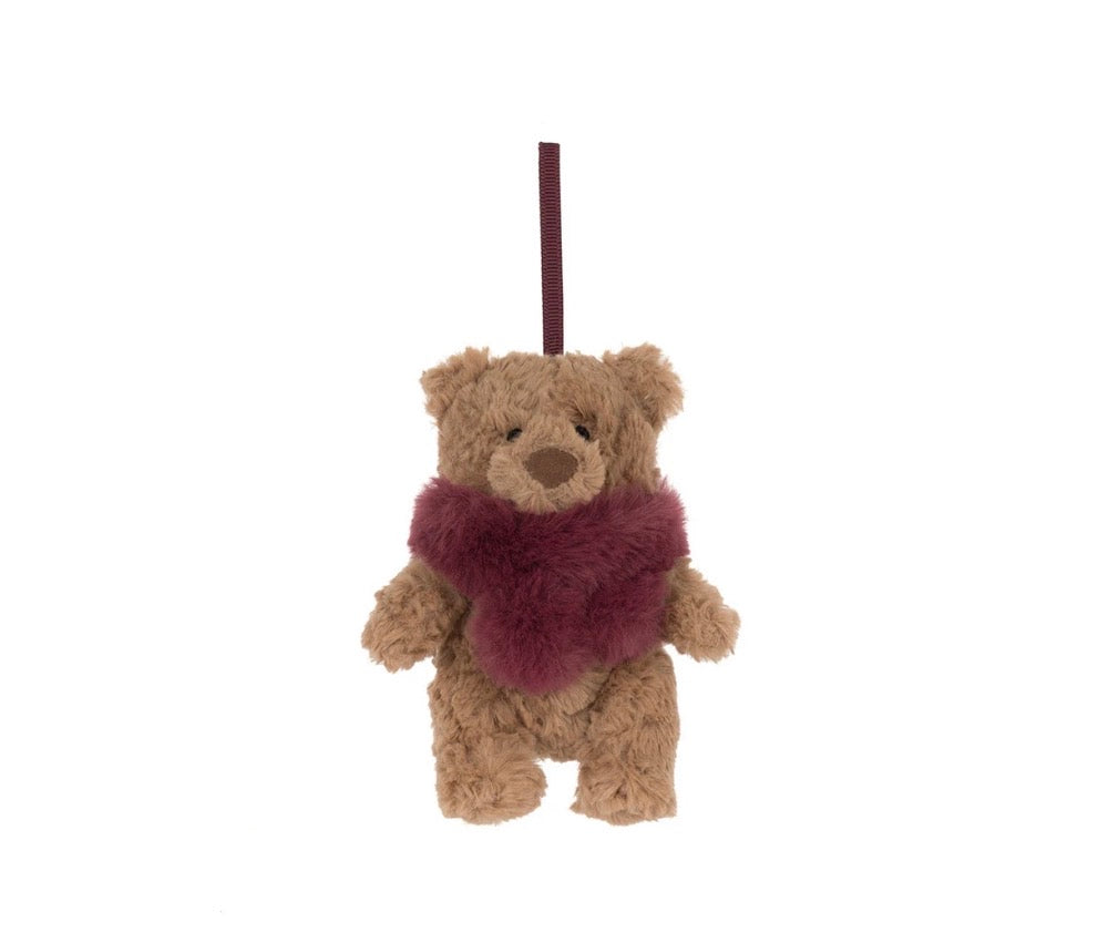 JellyCat Bartholemew Bear Winter Warmer Decoration