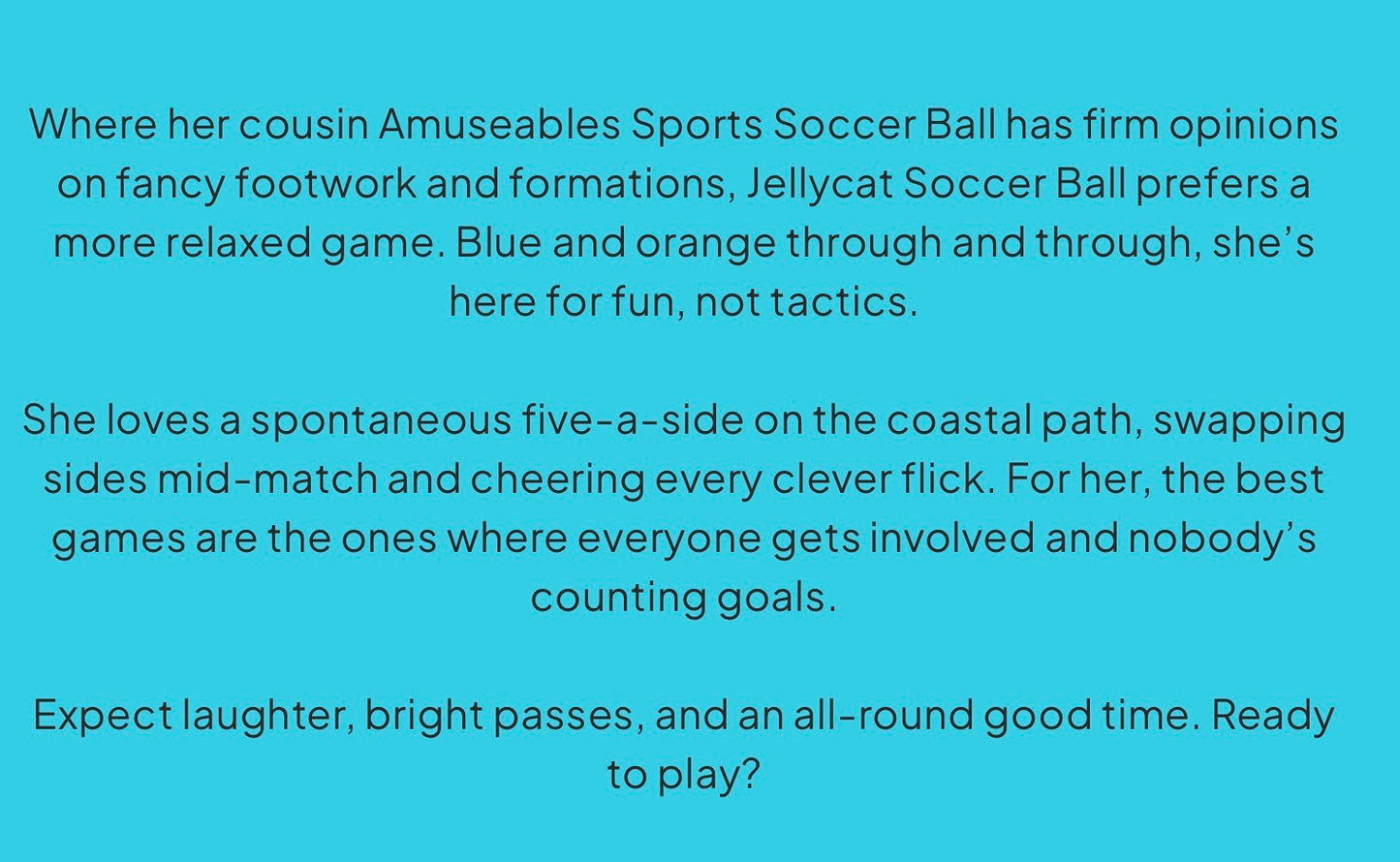 JellyCat Amuseables Football