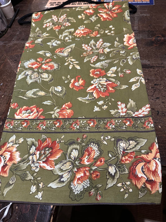 April Cornell Concerto Olive Table Runner