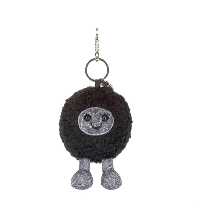 JellyCat Black Hole Bag Charm
