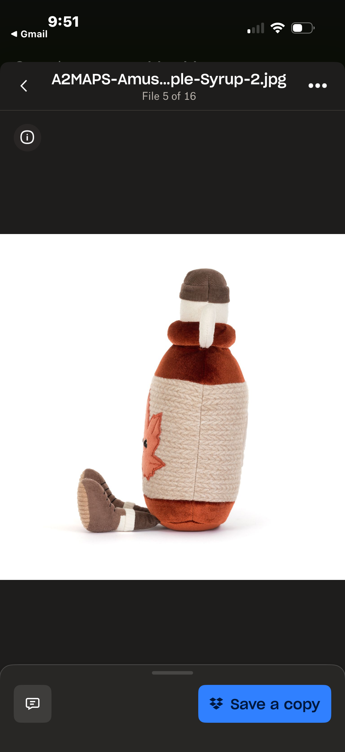 Amuseables Acered Maple Syrup