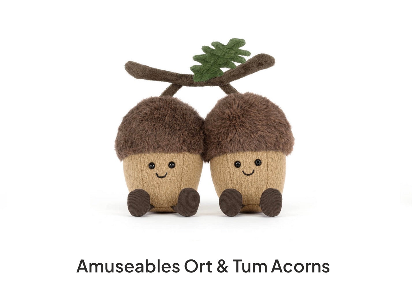 JellyCat Amuseables Ort & Tum Acorns