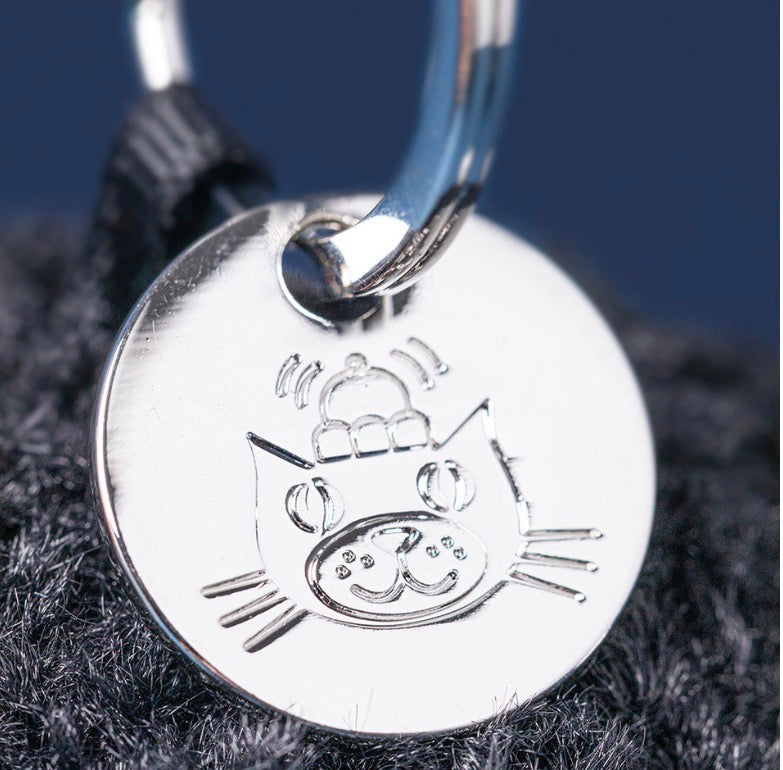 JellyCat Black Hole Bag Charm
