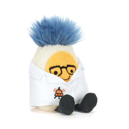 Jellycat • Amuseables Boiled Egg Scientist Outfit