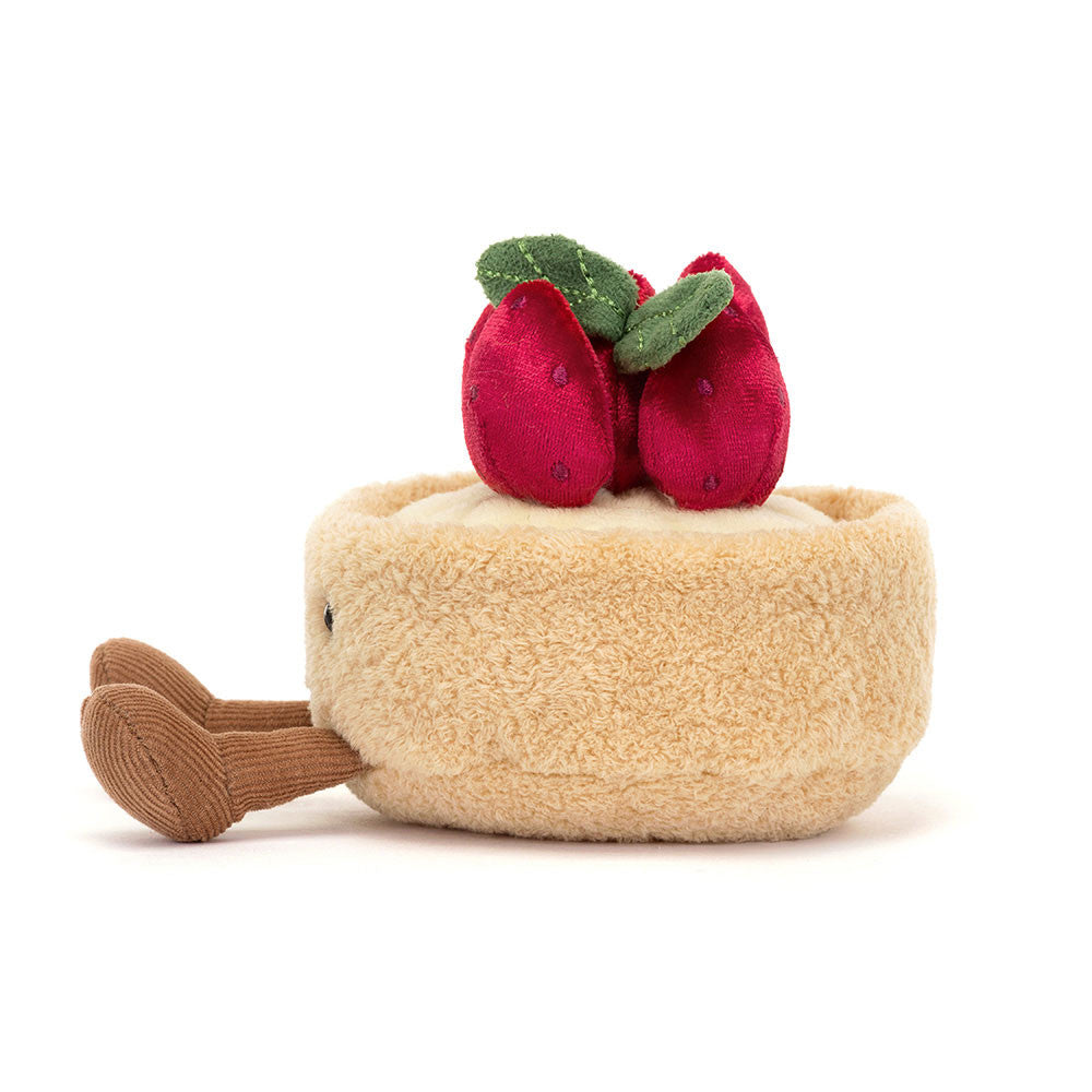 Jellycat • Amuseables Fleurette Tarte Aux Fraises