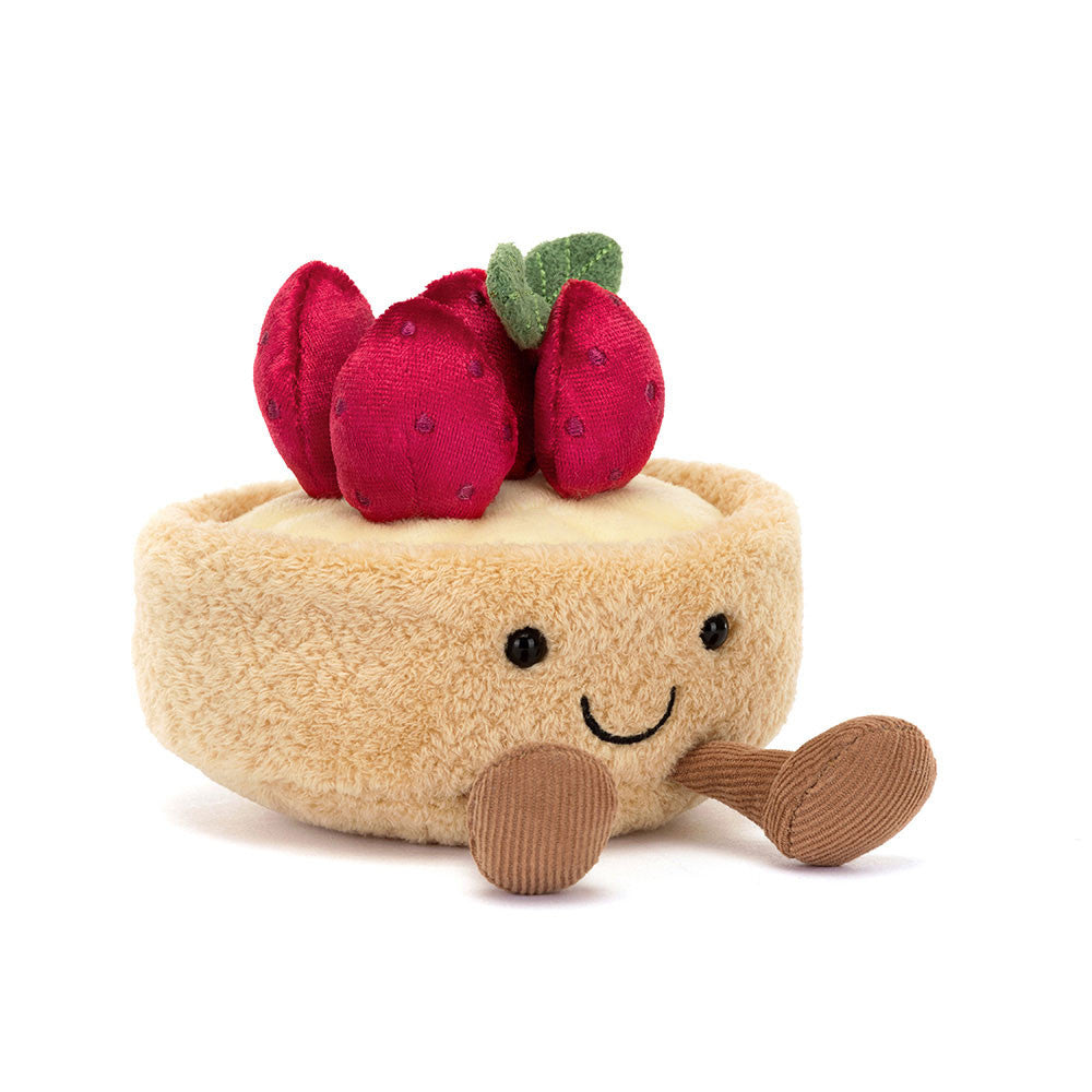 Jellycat • Amuseables Fleurette Tarte Aux Fraises