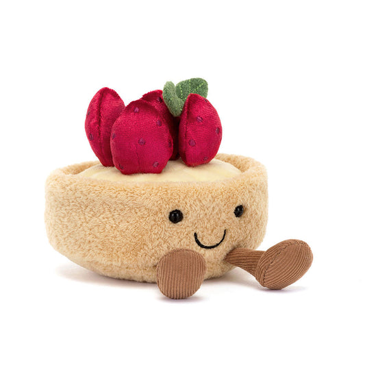 Jellycat • Amuseables Fleurette Tarte Aux Fraises