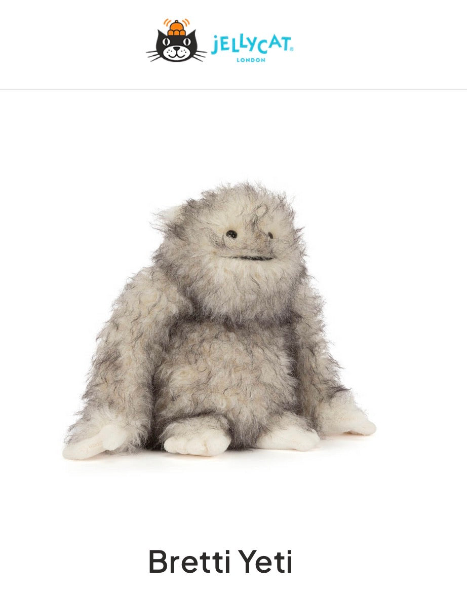 JellyCat Bretti Yetti