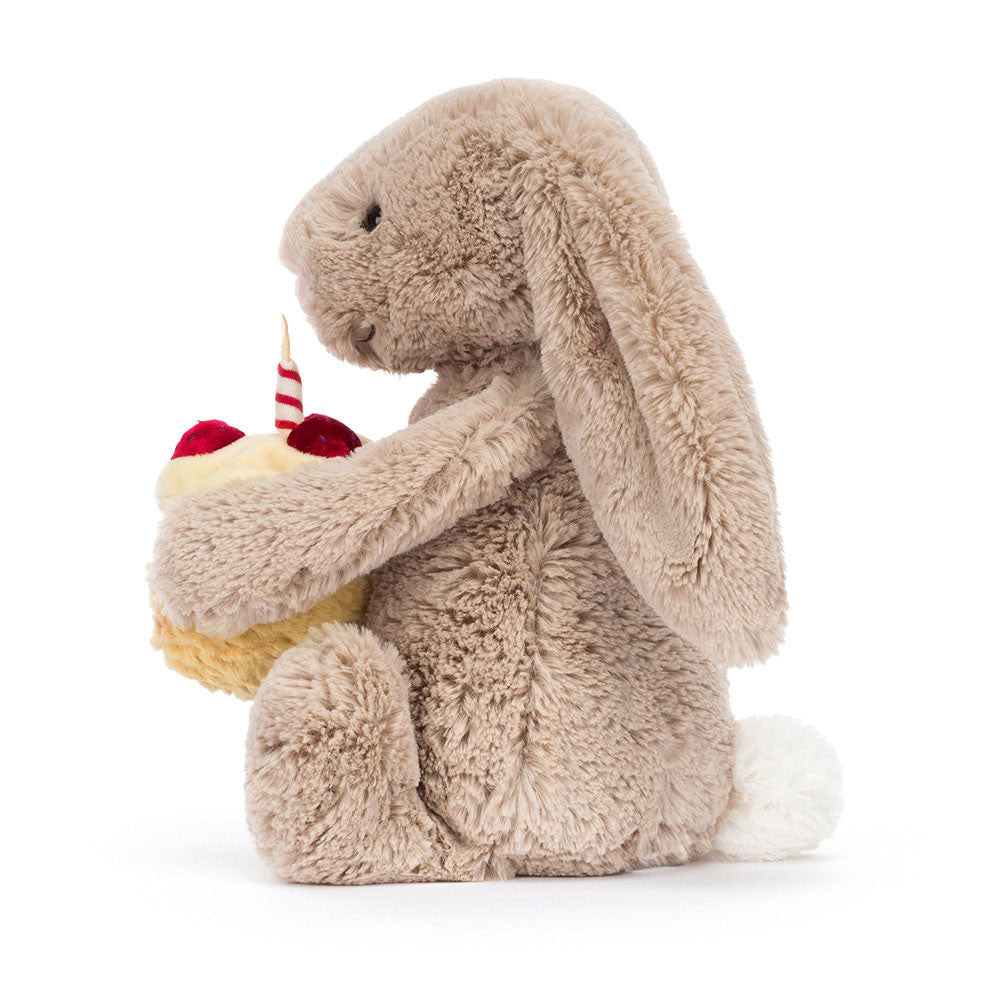 Jellycat • Bashful Beige Bunny 'Birthday'