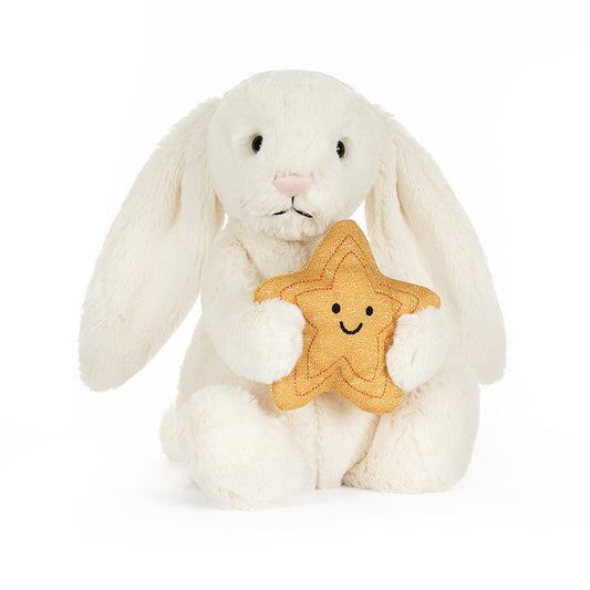 Jellycat • Cream Bunny With Star