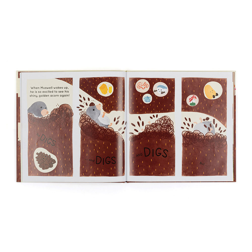 Jellycat Book • Muswell Mole And The Buried Treasure