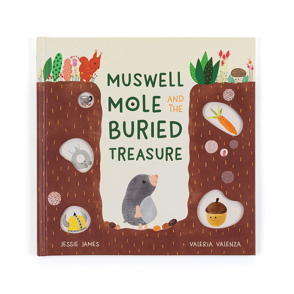 Jellycat Book • Muswell Mole And The Buried Treasure