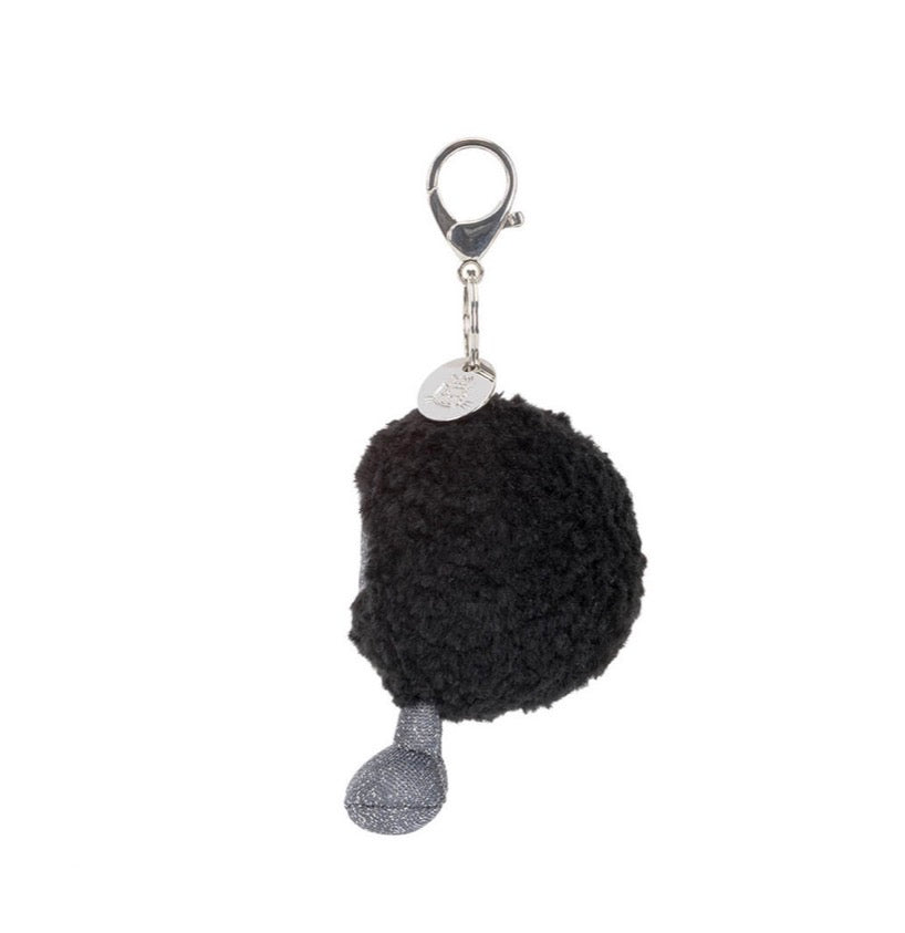 JellyCat Black Hole Bag Charm