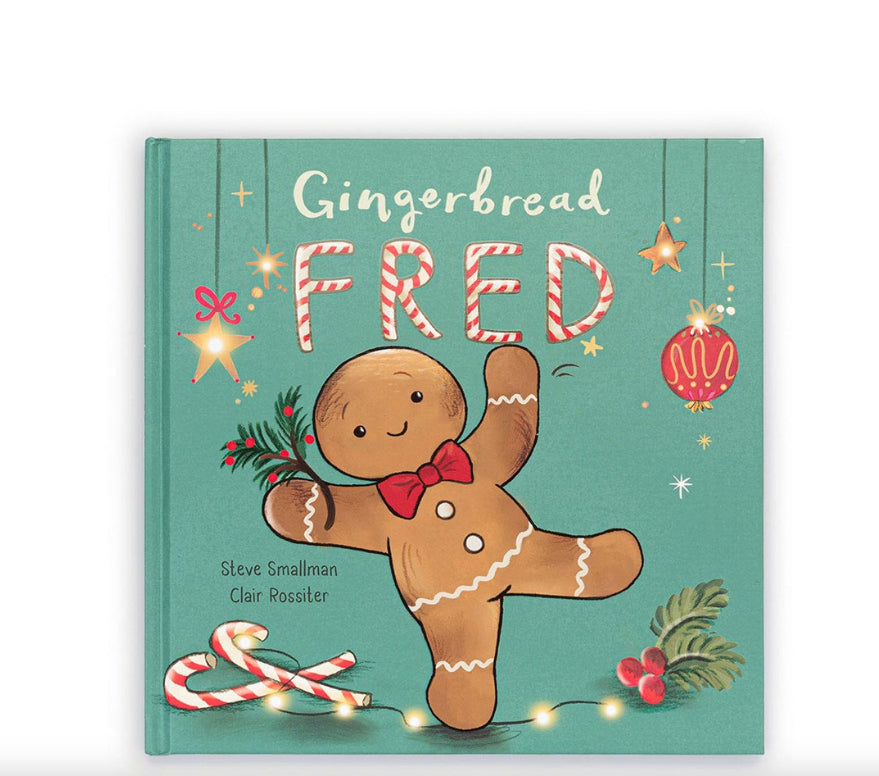 JellyCat Gingerbread Fred Book