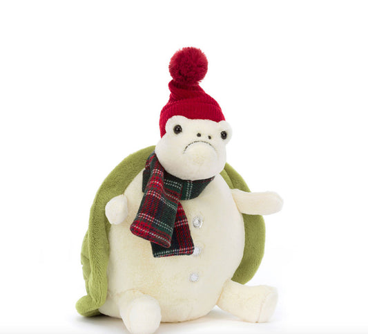 JellyCat Snowman Timmy Turtle