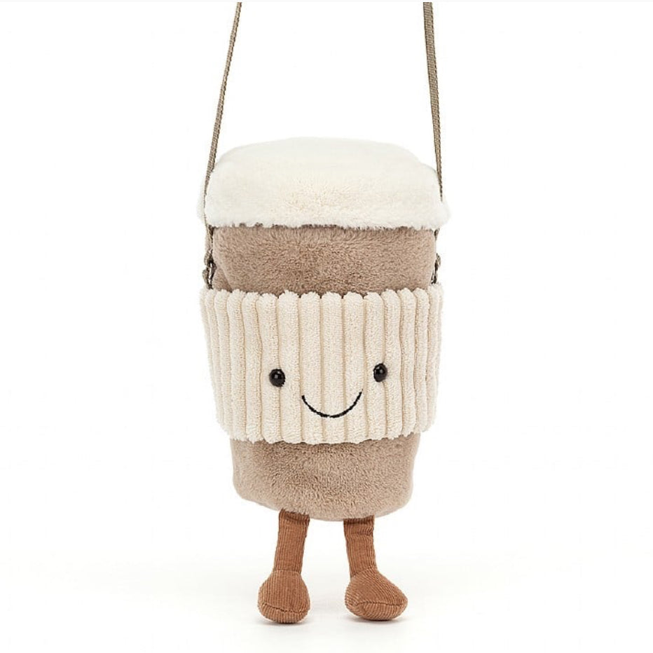 JellyCat Amuseable Coffee to Go Bag