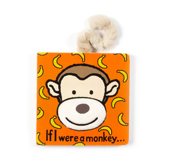 JellyCat Book If I were a Monkey Book