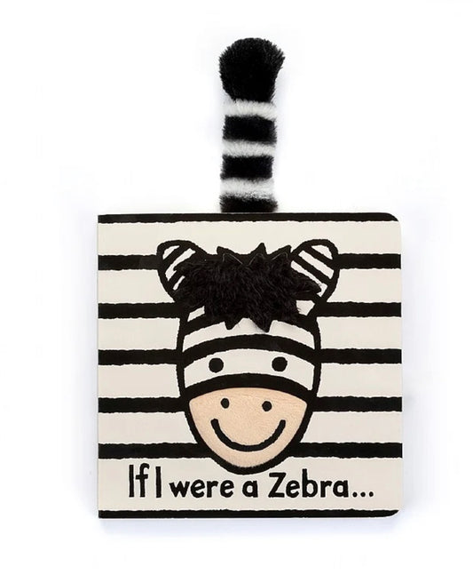 JellyCat If I Were A Zebra Book