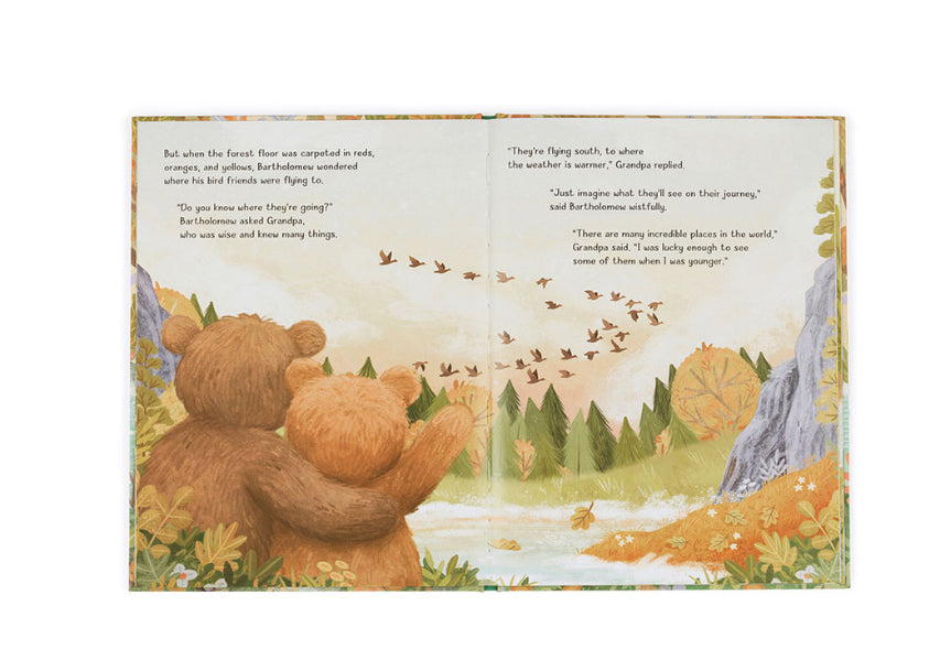 JellyCat Book    Bartholomew Bear Loves You