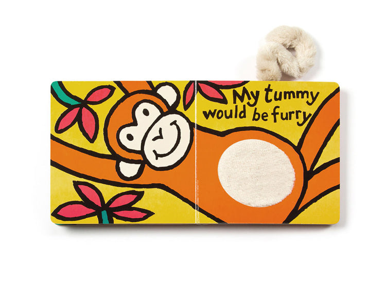 JellyCat Book If I were a Monkey Book