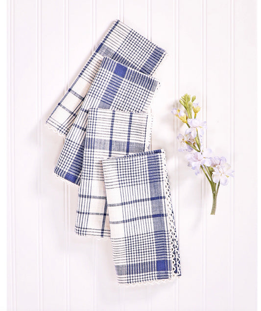 April Cornell Bar Harbour Plaid Napkins