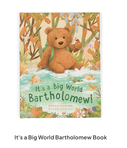 JellyCat Book    Bartholomew Bear Loves You