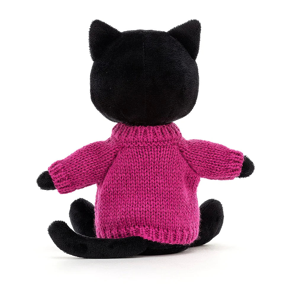 Jellycat • Knitten Kitten Fuchsia