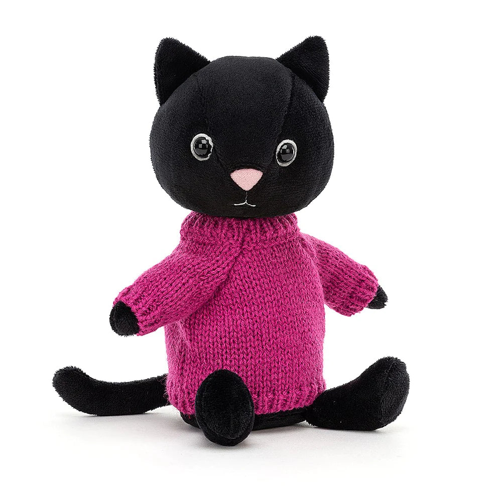 Jellycat • Knitten Kitten Fuchsia