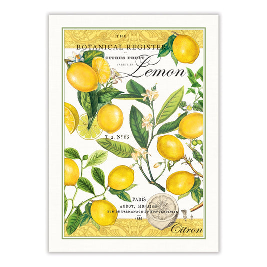 Michel Design Works • Kitchen Towel – Lemon Basil