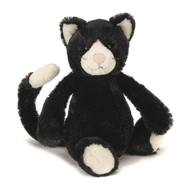 Jellycat • Bashful Black and White Kitten