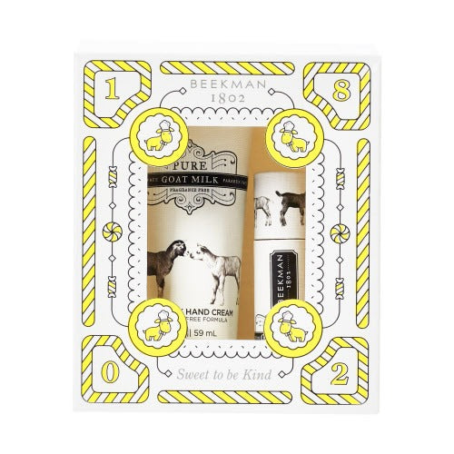 Beekman 1802 • Pure Goat Milk Hand Cream & Lip Balm Duo