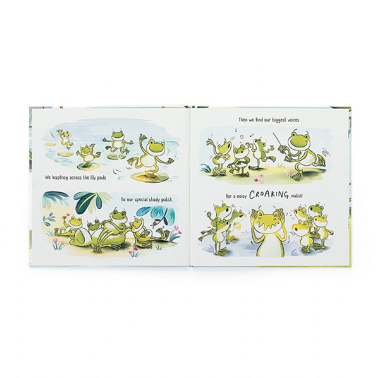 Jellycat Book • A Fantastic Day for Finnegan Frog