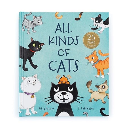 Jellycat Book • All Kinds of Cats