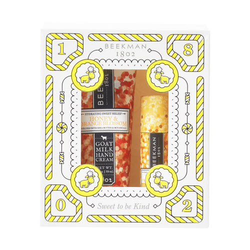 Beekman 1802 • Honey and Orange Blossom Hand Cream and Lip Balm Duo