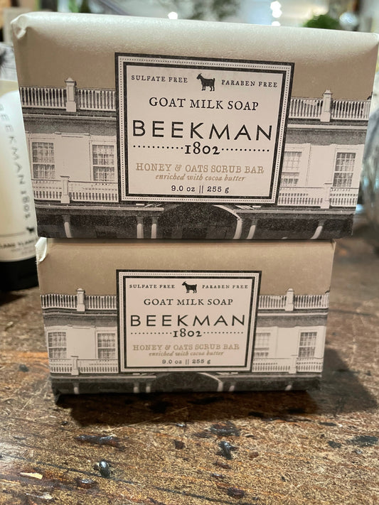 Beekmans Honey & Oats Scrub Bar