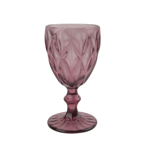Pink stemware