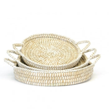Set of 3 Sea Grass Trays