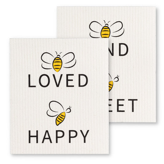 Bee Loved Swedish Dishcloths