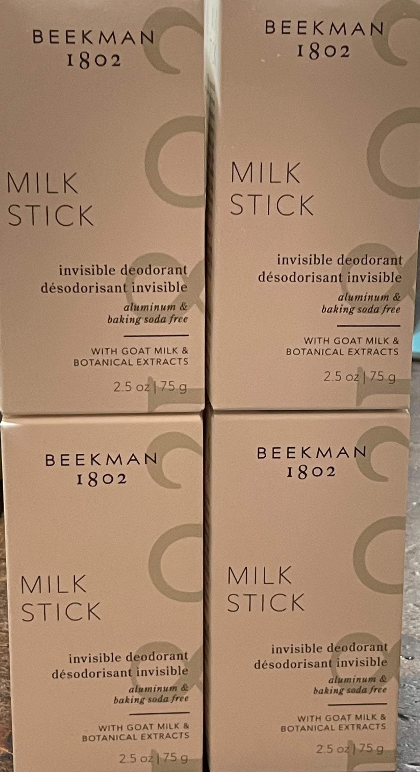 Beekmans Milk Stick Deodorant