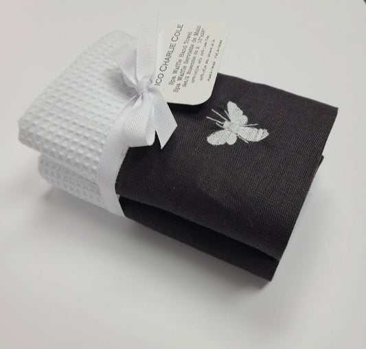 Waffle Hand Towels Set of Two