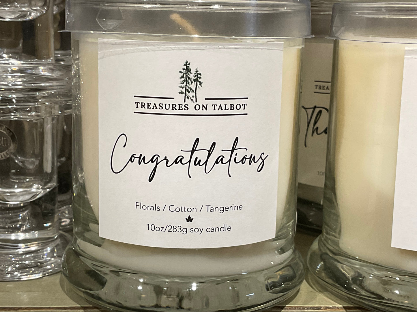 Jar Candle  Congratulations